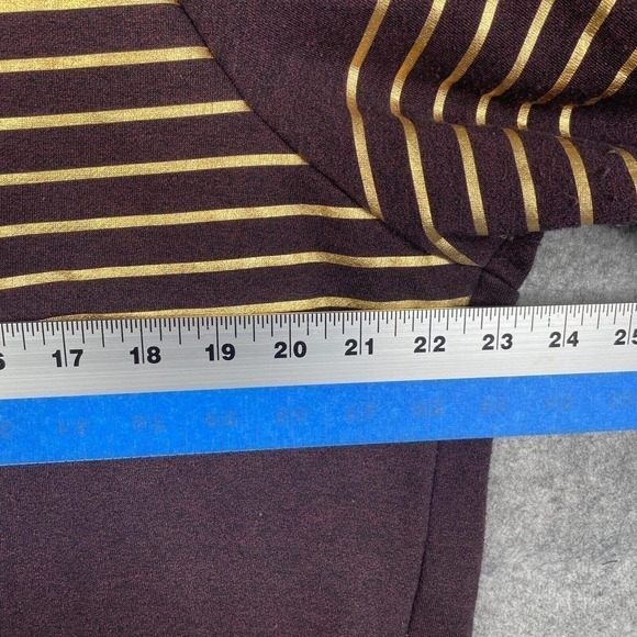 Under Armour Threadborne Hoodie Adult XL Loose Purple Gold Trim Athletic Casual - Picture 3 of 8